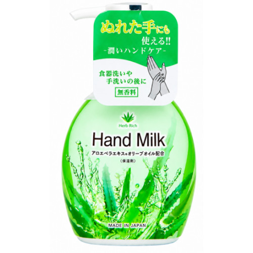 Зволожувальне молочко для рук Rocket Soap Aloe Hand Milk, 250 мл